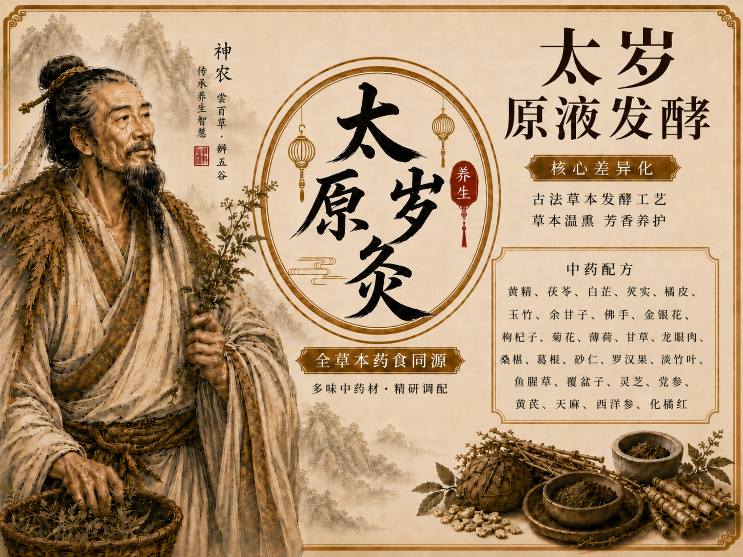 二十七味天然草本精粹